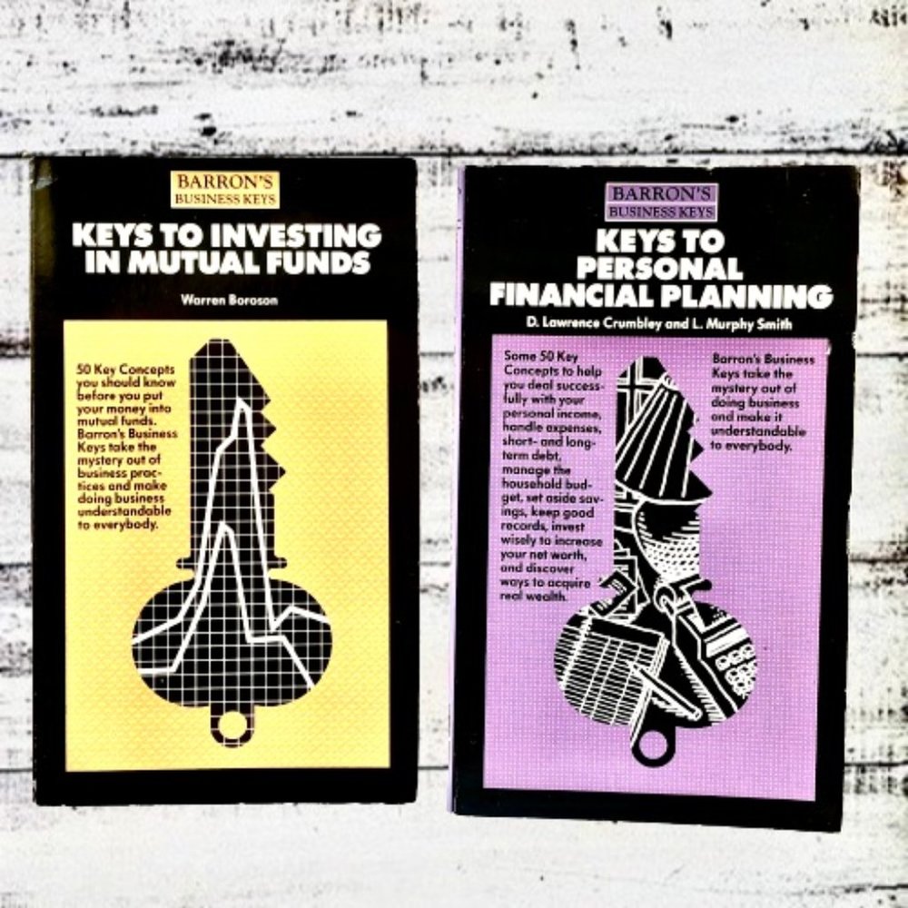 Barron's Business Keys Book Personal Fiancial Planning + Investing Mutual Funds